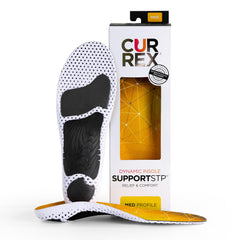 CURREX SupportSTP arch-support insole with medium arch boosts stability for daily running