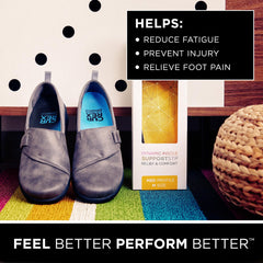 currex SupportSTP deep heel cup secures the foot for stability