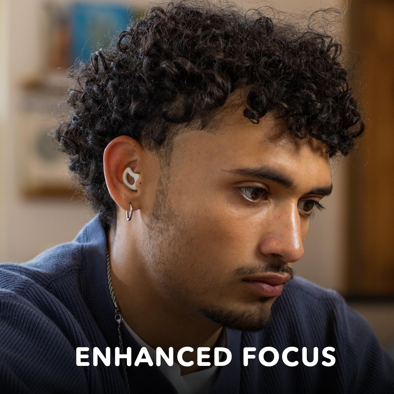 CURVD travel-friendly earplug set ideal for sleep, work, and noise awareness.