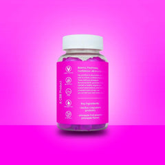 The ingredients label for Curvy Body Bears CBB Perfect PH shows vegan, gluten-free formula.