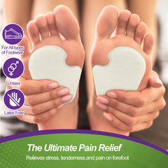 Cutecrop pad applied to insole demonstrates easy attachment.