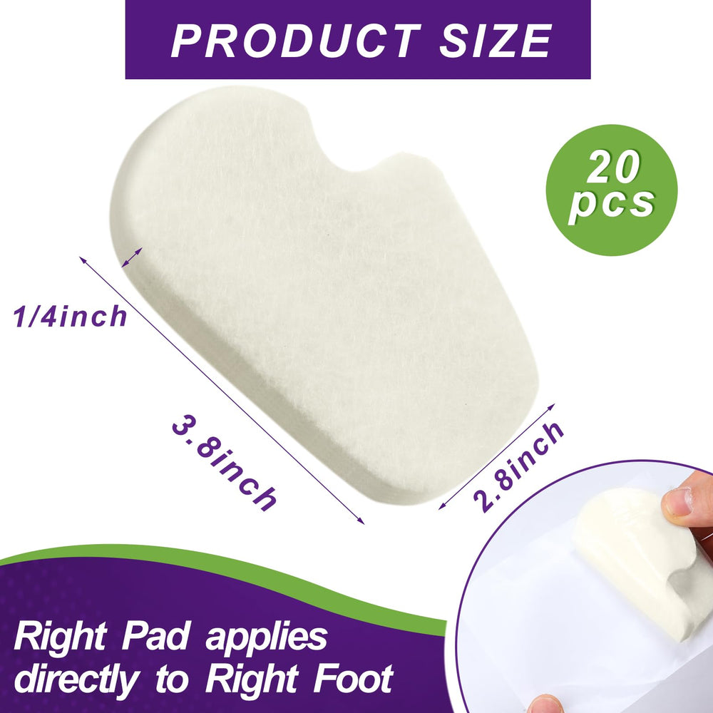 Cutecrop forefoot cushion self-adhesive pad helps reduce friction during dance or run