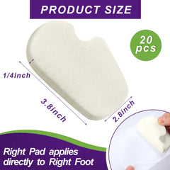 Cutecrop forefoot cushion self-adhesive pad helps reduce friction during dance or run