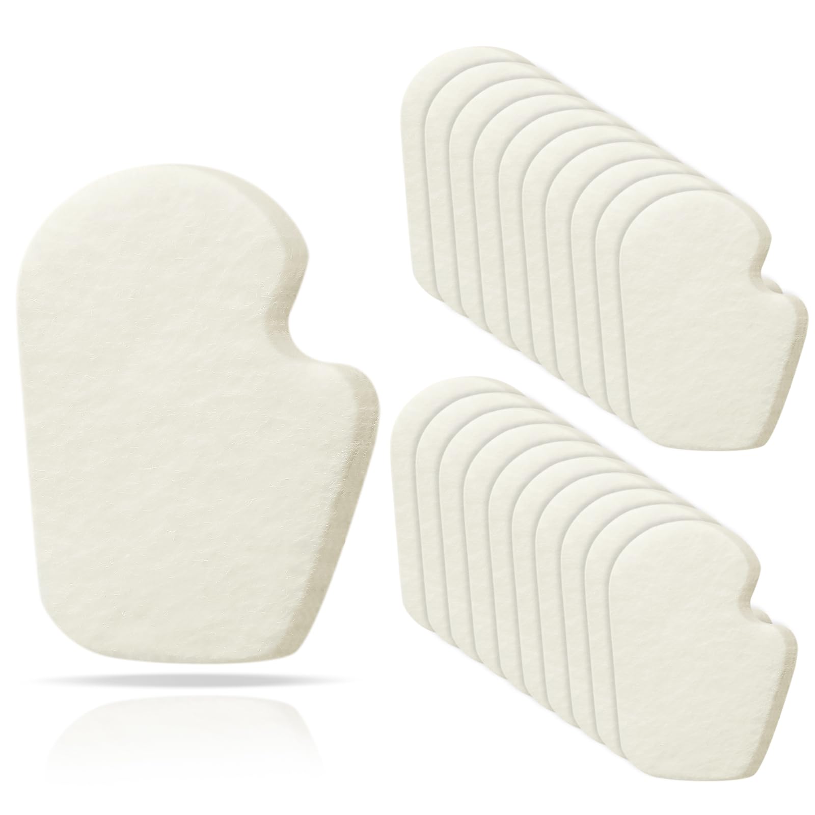 Cutecrop metatarsal felt foot pad for right foot dancer pad soft forefoot cushioning