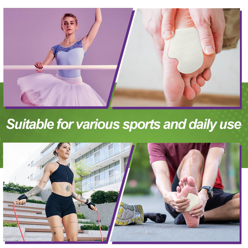 Cutecrop sesamoid pad for ball-of-foot comfort during walking and dancing