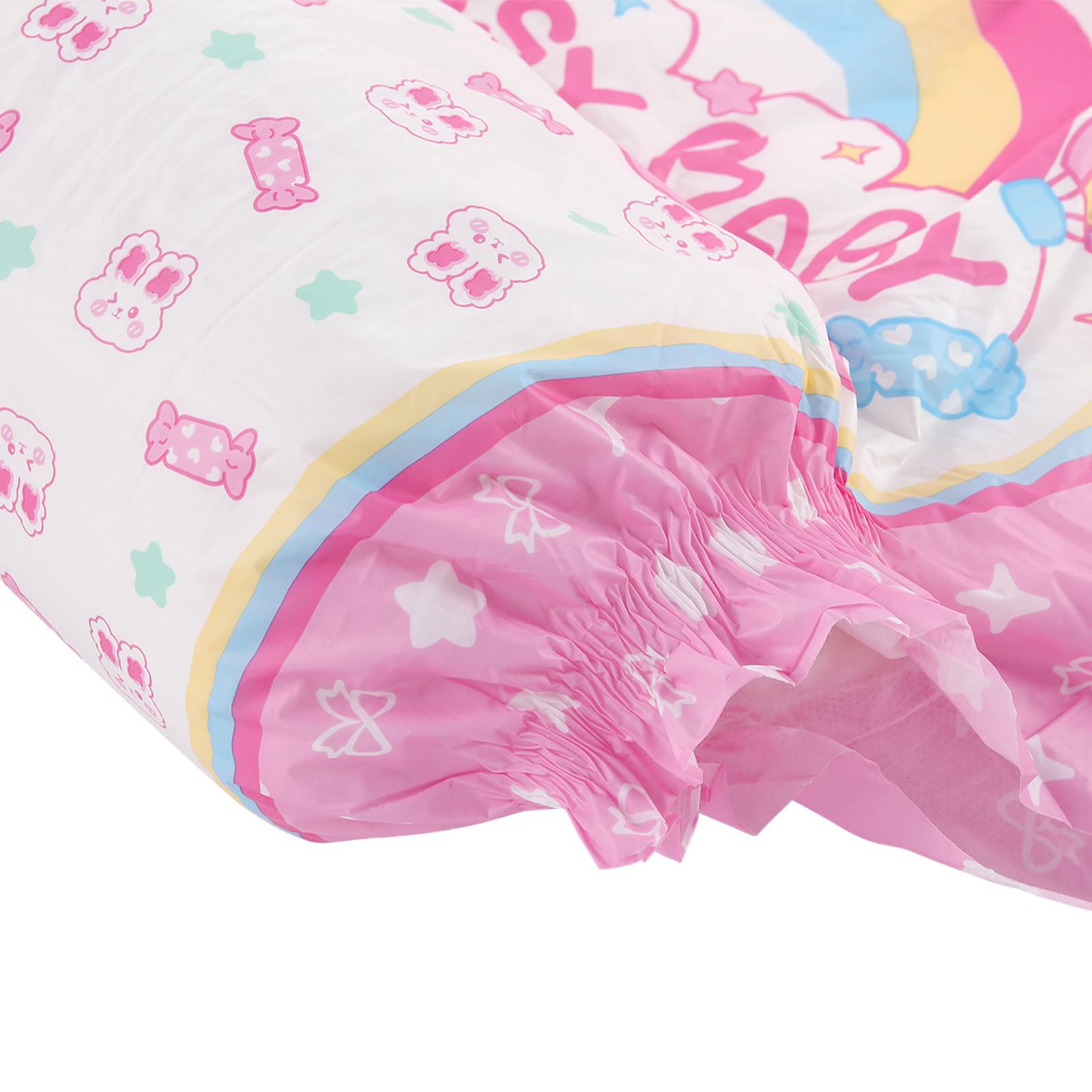 CutiePlusU leak guard and elastic leg bands prevent seepage and maintain shape