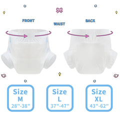CutiePlusU elastic waistband diaper highlights flexible, comfortable fit