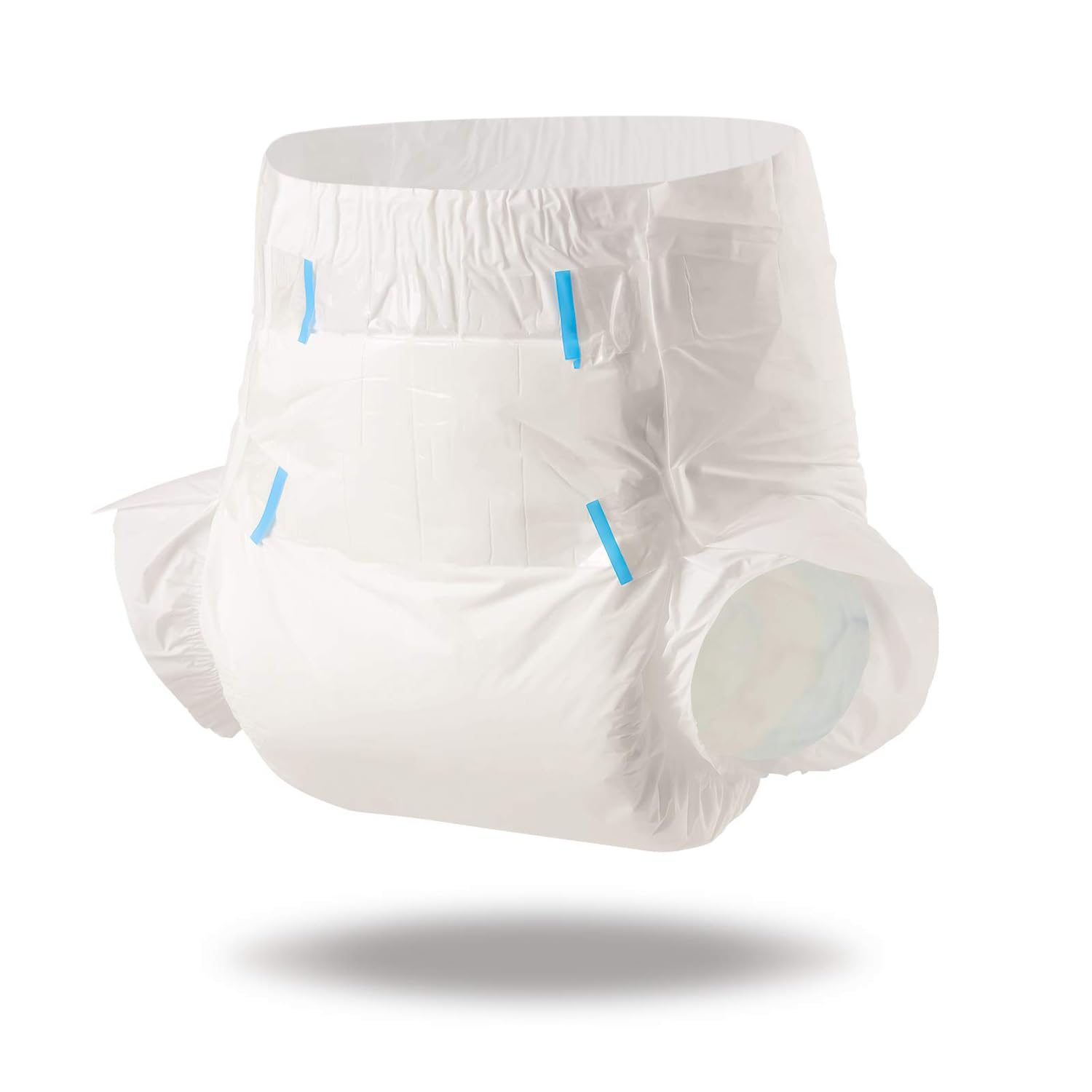 CutiePlusU front tape with adjustable blue and white straps