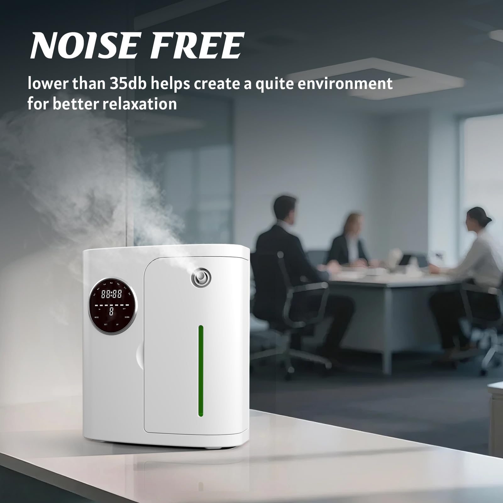 CVRAW nebulizing tech delivers dry aroma mist with no water.