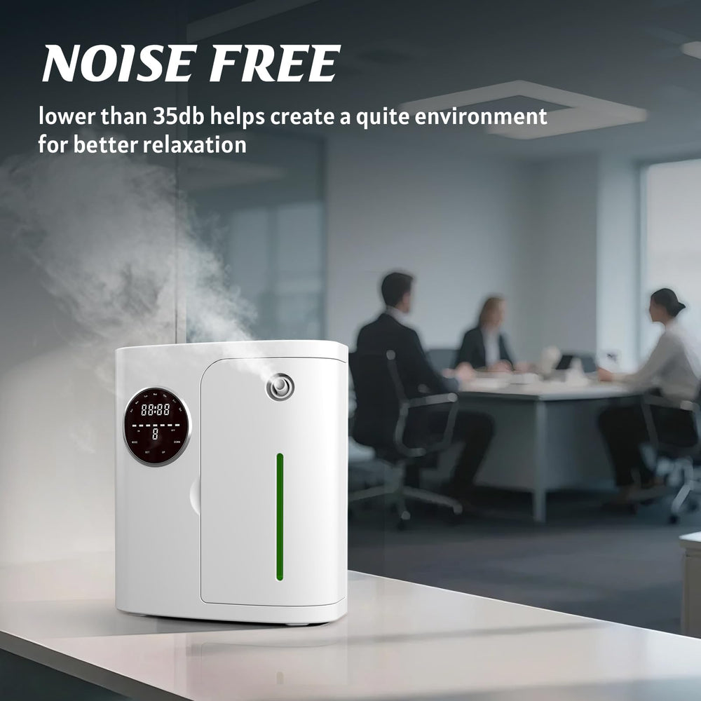 CVRAW nebulizing tech delivers dry aroma mist with no water.