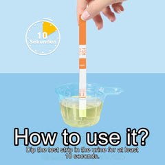 Cwhole menopause test kit includes 10 strips for at‑home monitoring.