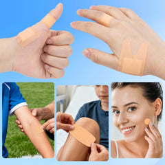 CXYARY latex-free fabric bandages skin-friendly and safe for sensitive skin