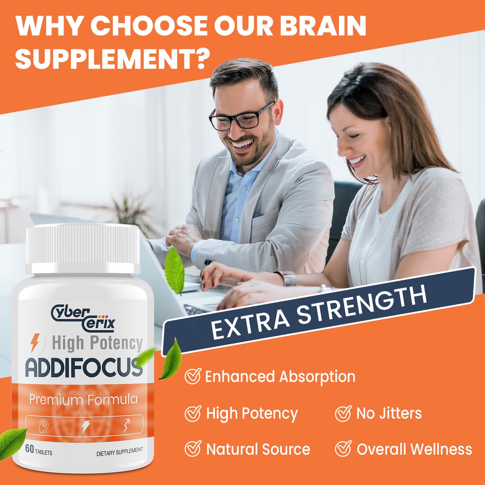 Dissolving CyberCerix tablets enable quick absorption
