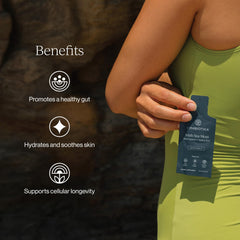 CYMBIOTIKA on-the-go packet ready for convenient daily use