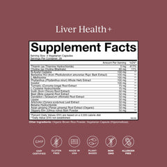 CYMBIOTIKA Liver Health bottle with dosage information supports consistent use