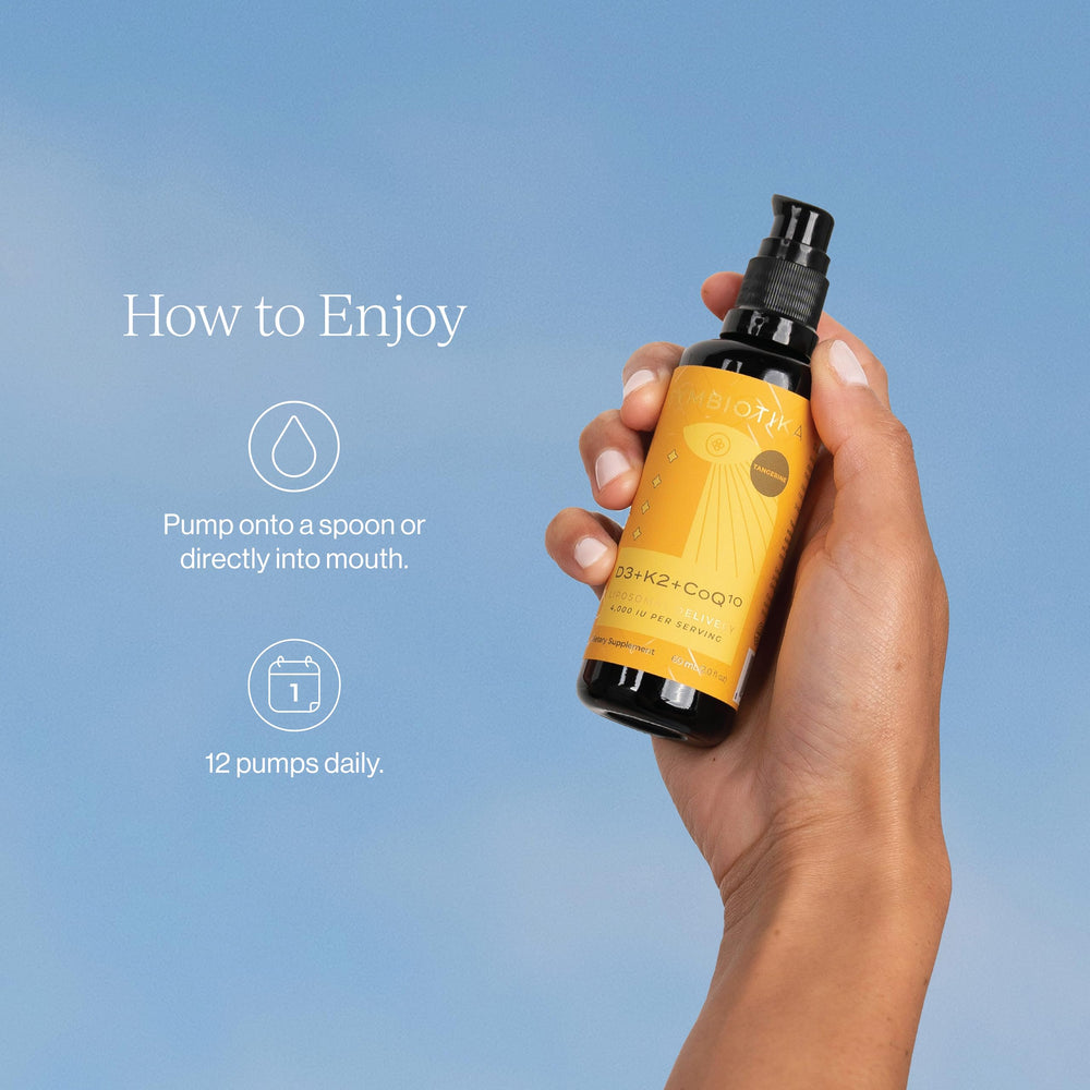 CYMBIOTIKA packaging label emphasizes liposomal delivery and value.
