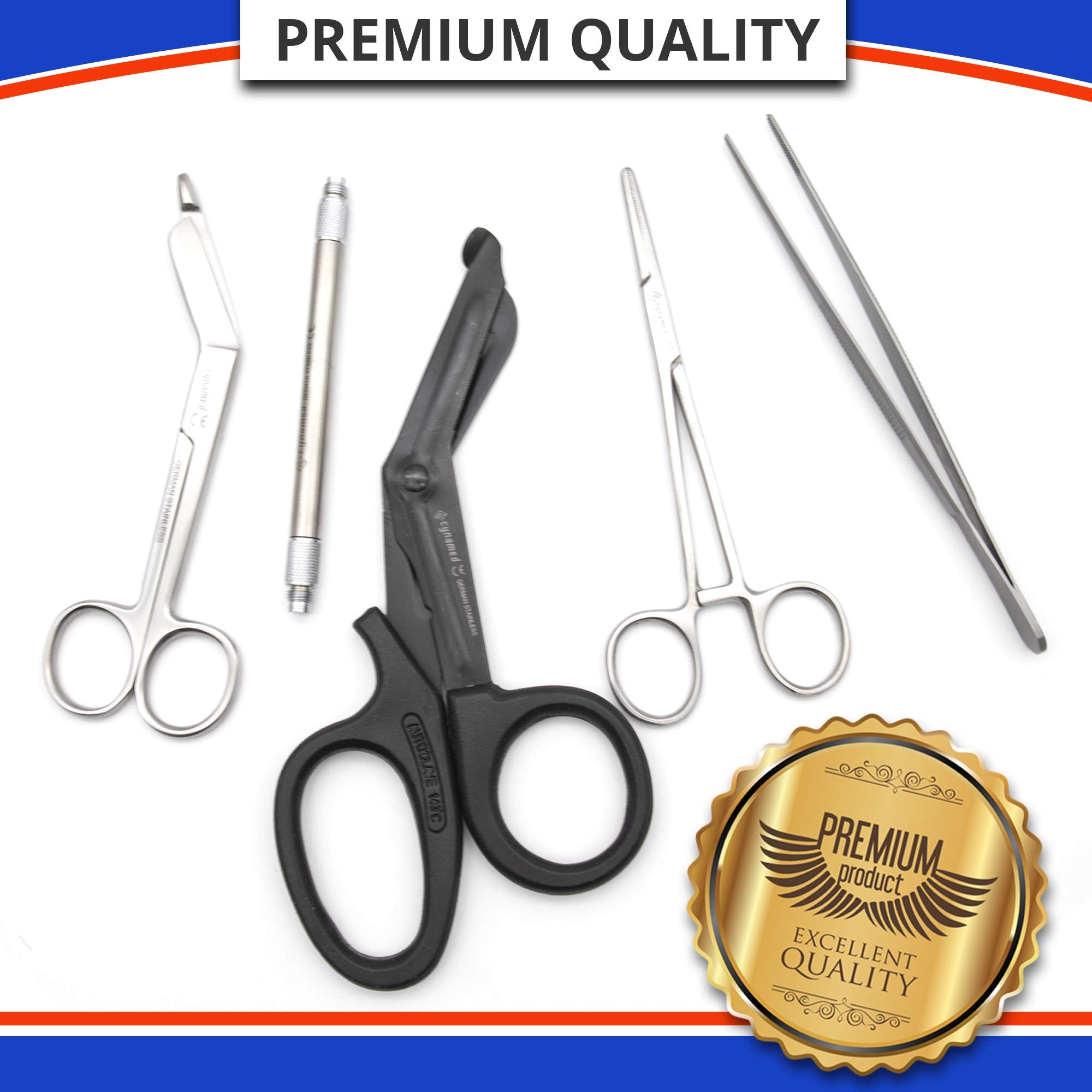 Cynamed first responder kit tweezers handling splinters in field triage