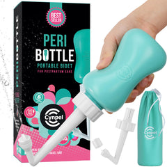 Cynpel Peri Bottle with retractable nozzle for discreet, precise cleansing.