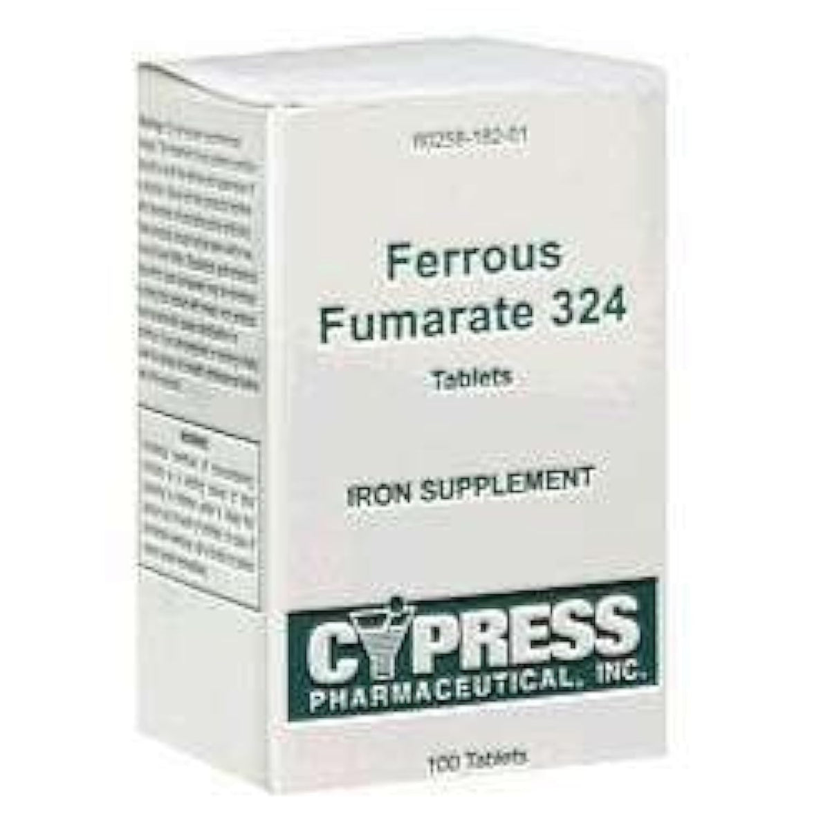 Cypress Ferrous Fumarate front boxed package for daily iron support