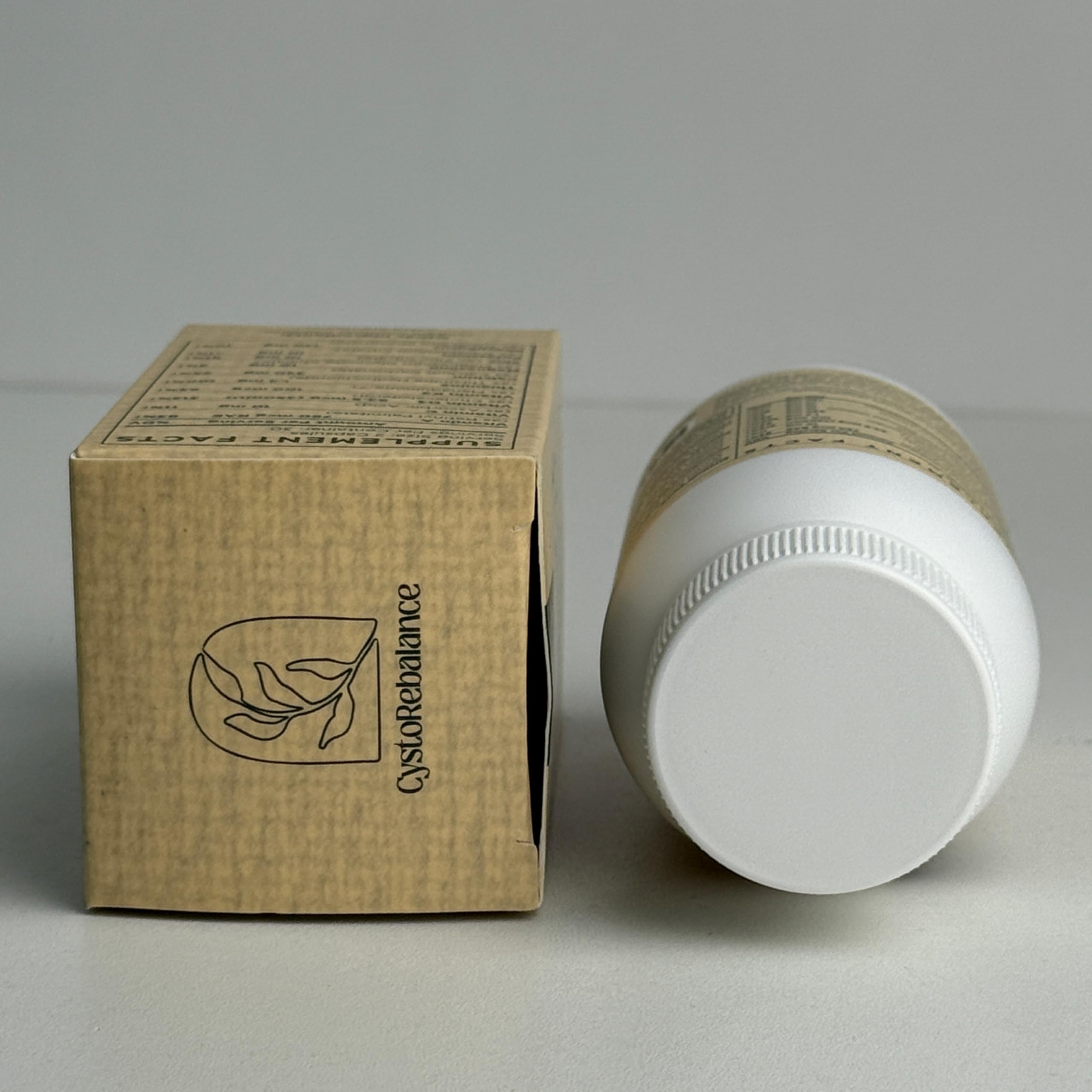 CystoRebalance travel-friendly bottle ready for on-the-go supplementation