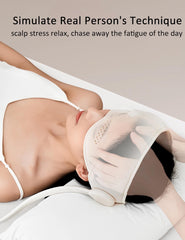 CYTJ head massager heat settings display highlights customizable comfort options.