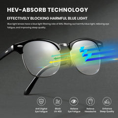 Cyxus blue light glasses nose pads with adjustable silicone for comfortable wear