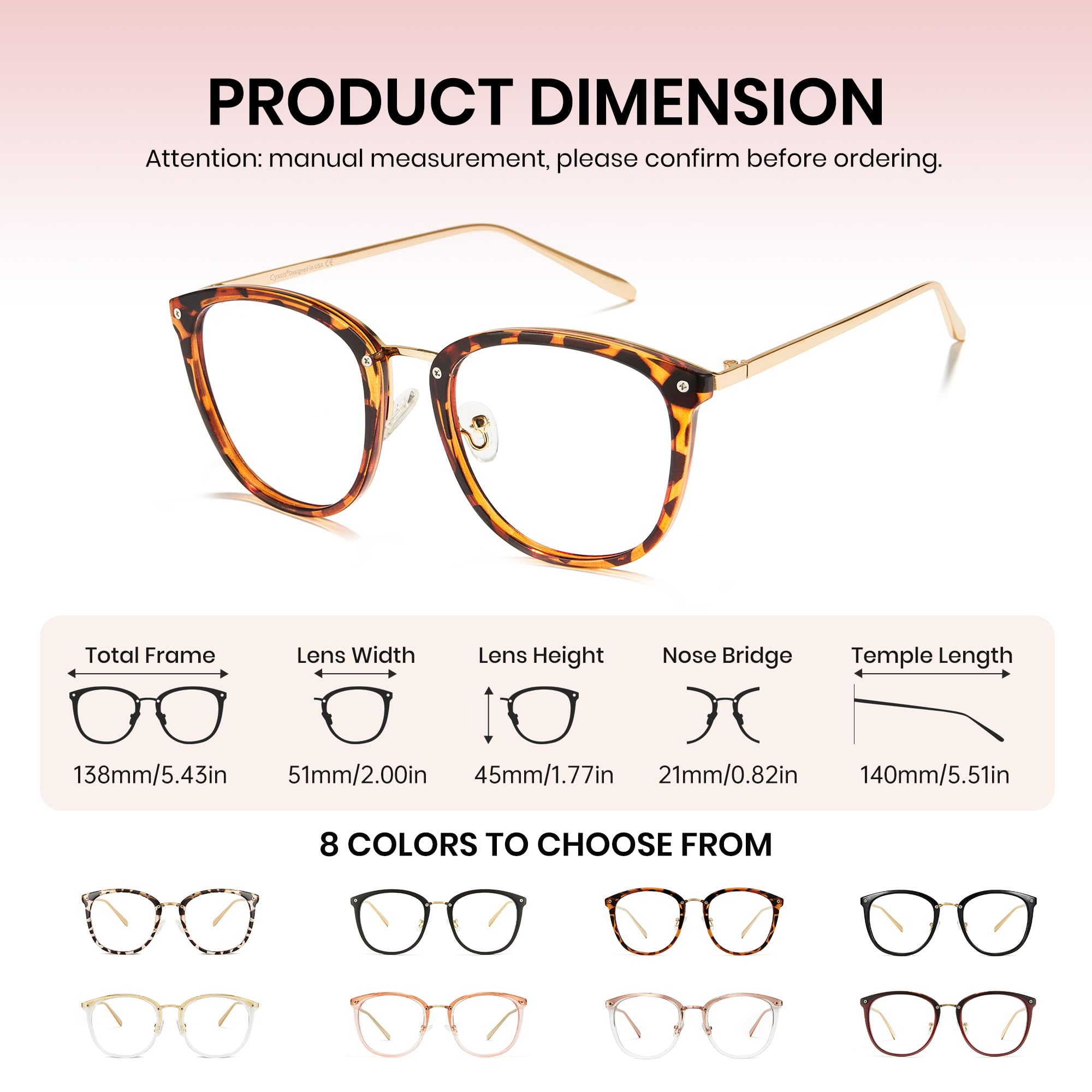Cyxus packaging includes everything needed to start eye protection