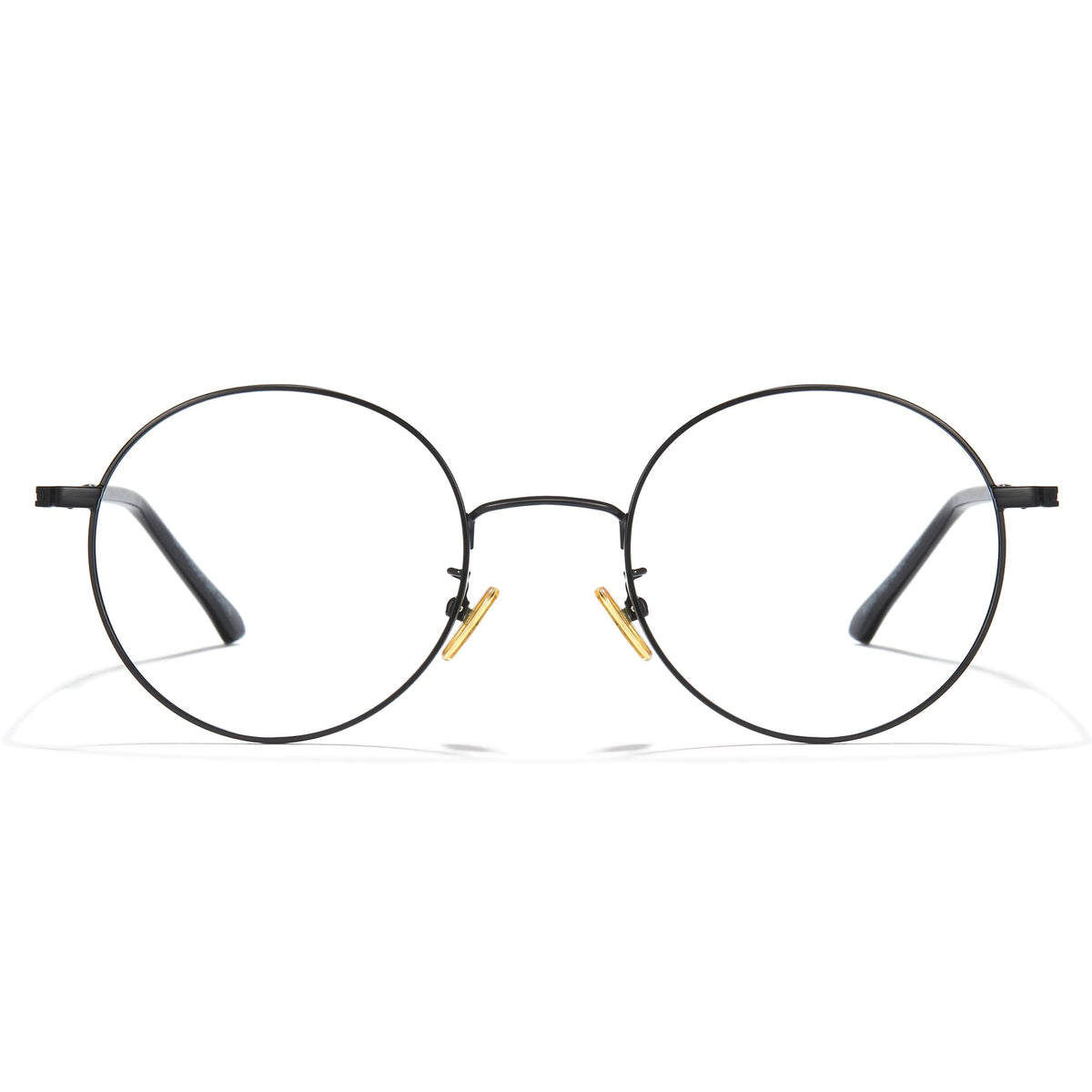 Cyxus blue light glasses with panto round frame for desk use and reduced eye strain