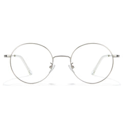 Cyxus blue light blocking glasses with round panto frame for extended screen sessions may reduce eye strain.