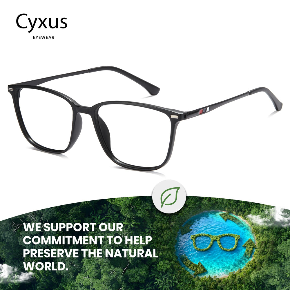 Cyxus glasses during study use providing sharp vision
