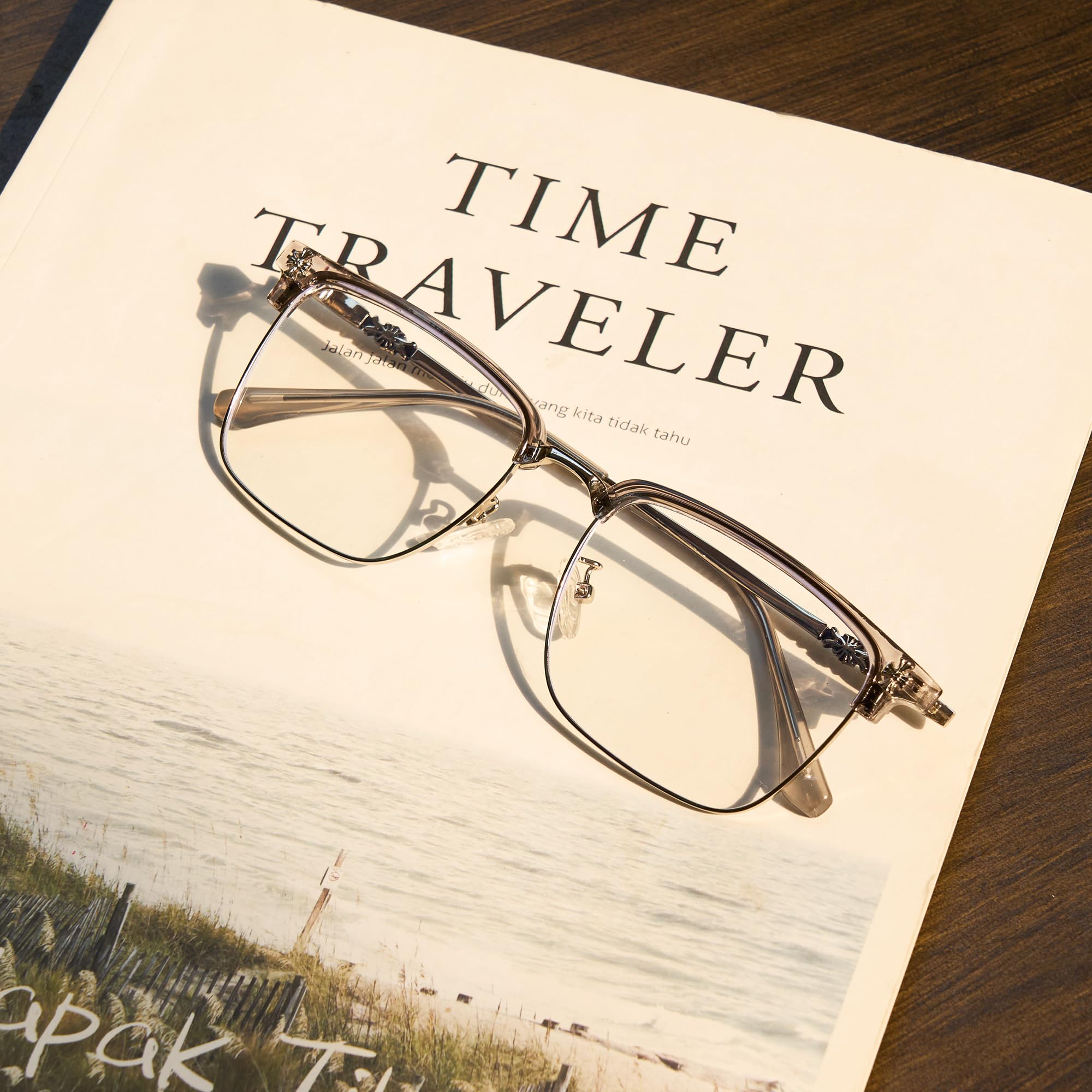 Cyxus lightweight TR90 frame blue light glasses designed for all-day wear.