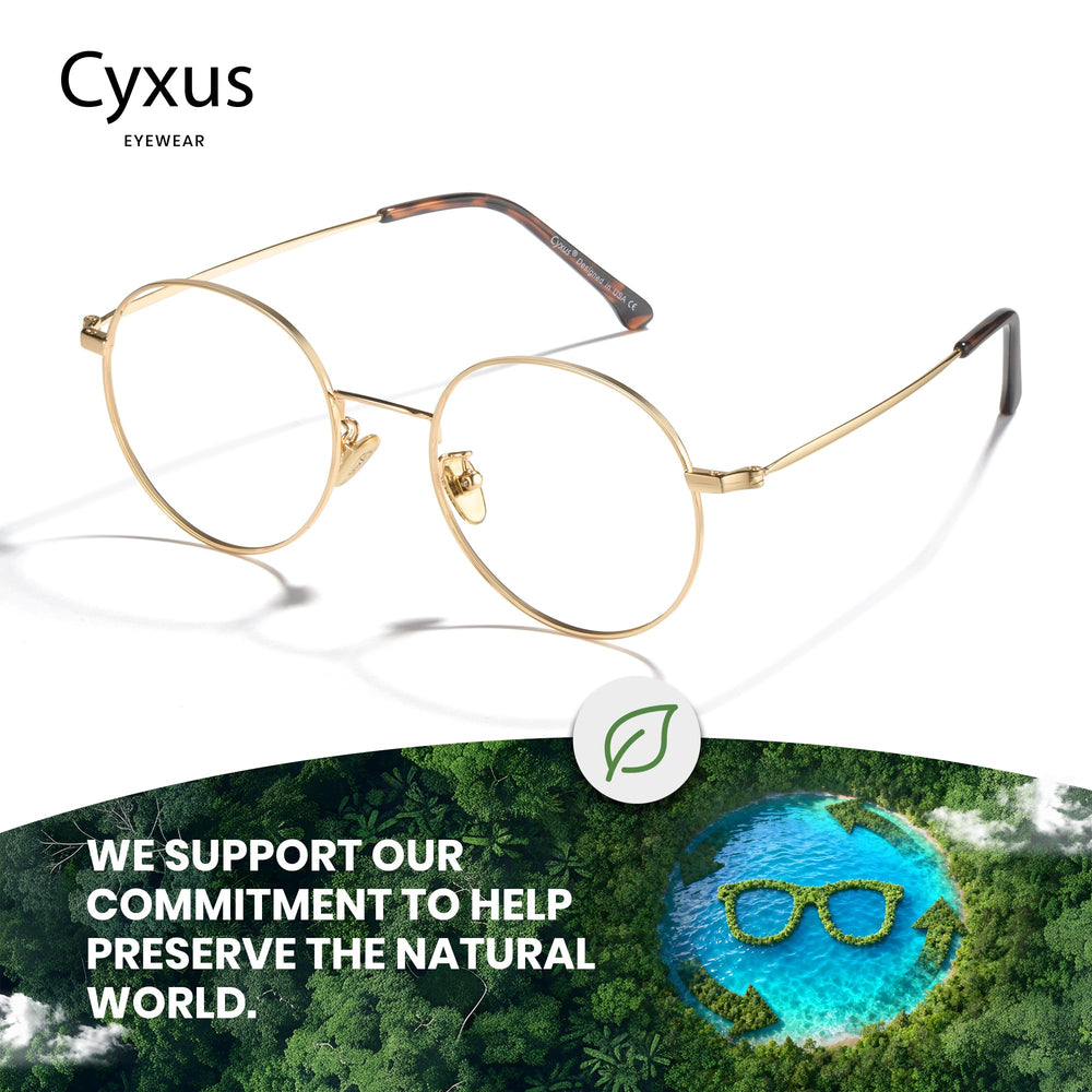 Study session with Cyxus eyewear for comfortable reading.