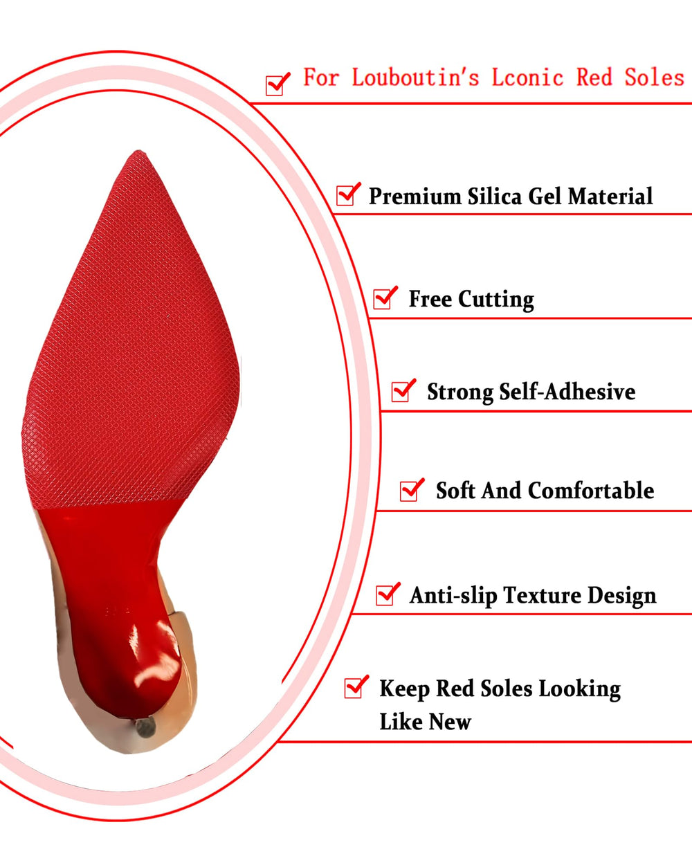 CZBYXA12 DIY-friendly application guides quick installation on various soles.