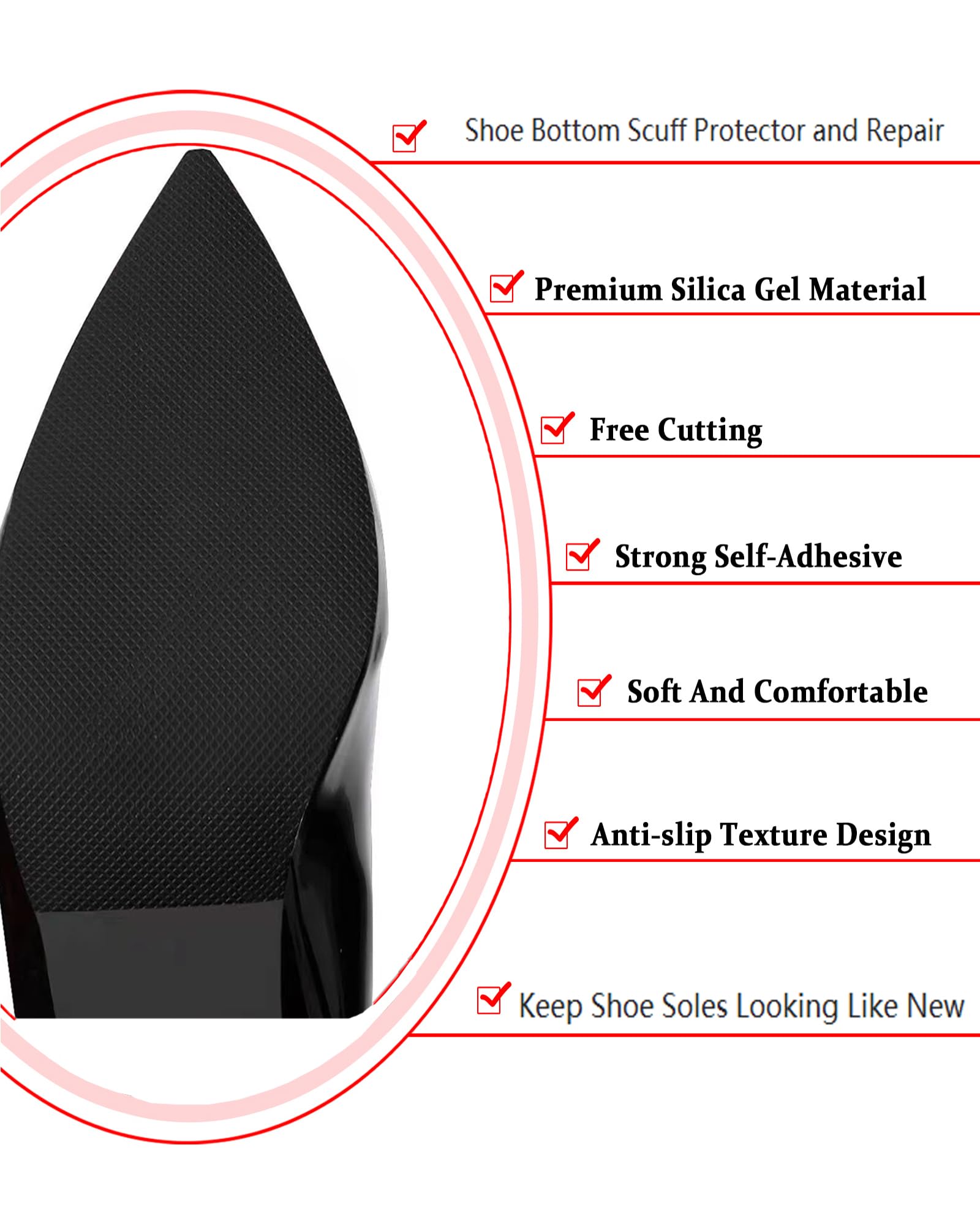 CZBYXA12 easy DIY application pad for quick shoe protection