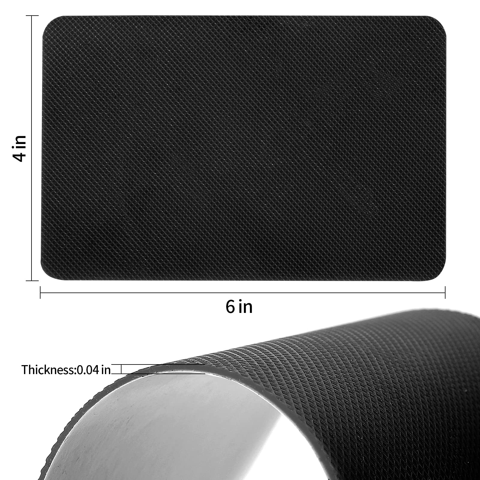 CZBYXA12 invisible 0.04-inch guard protects soles without adding bulk.