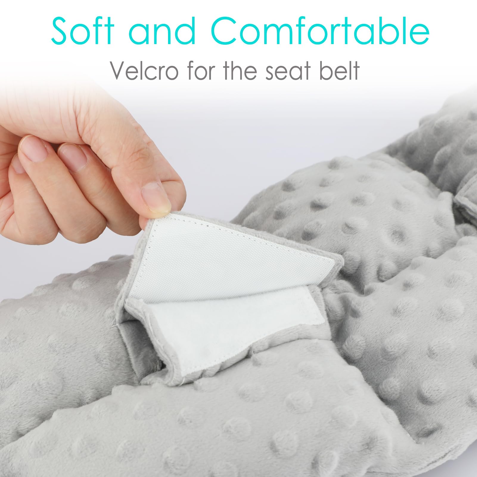 D. Cozy stoma incision comfort pad cushions sensitive areas during car trips.