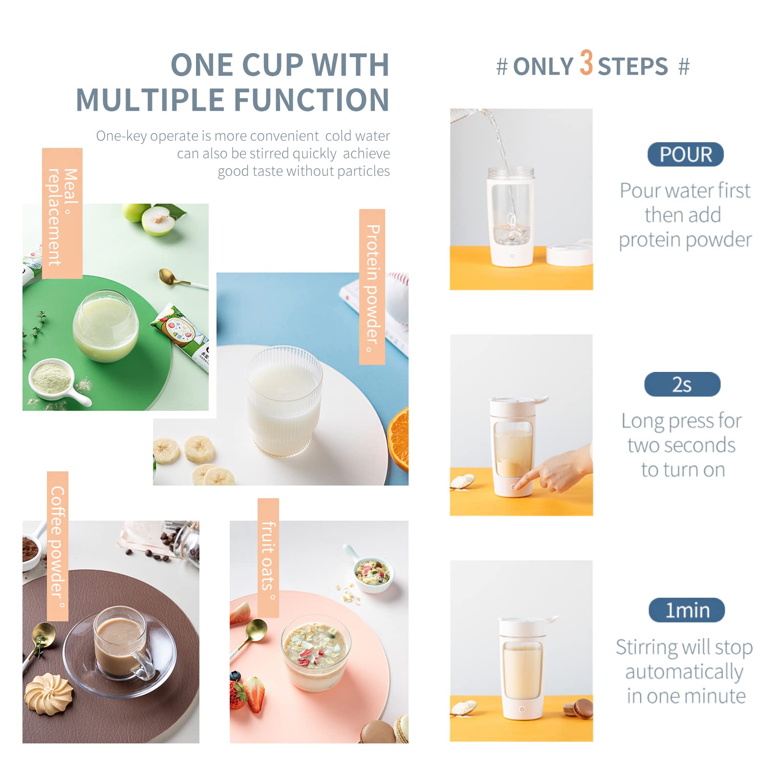 Daasigwaa easy-clean self-clean function with water and detergent