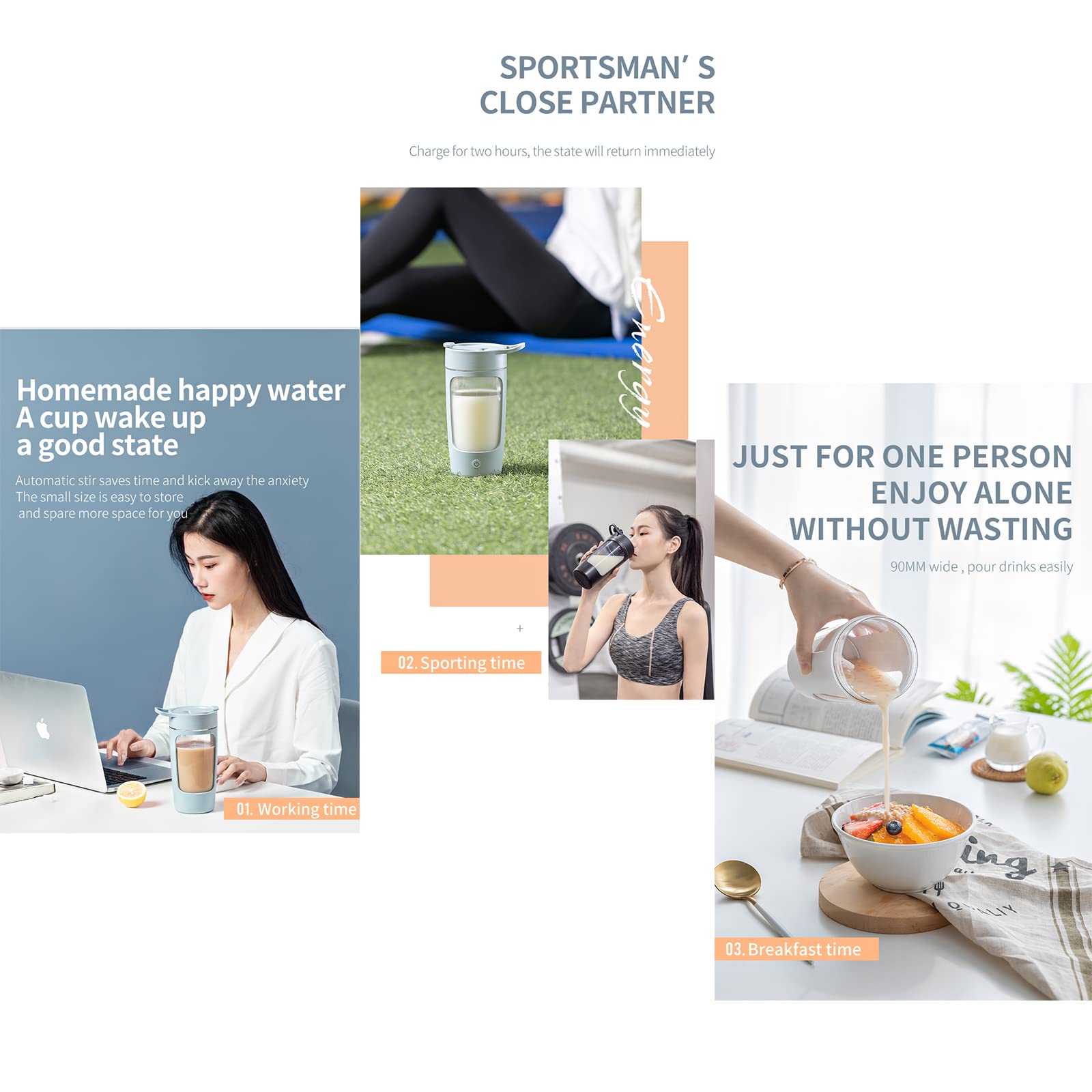 Daasigwaa ergonomic mouthpiece with flip cap for comfortable sipping