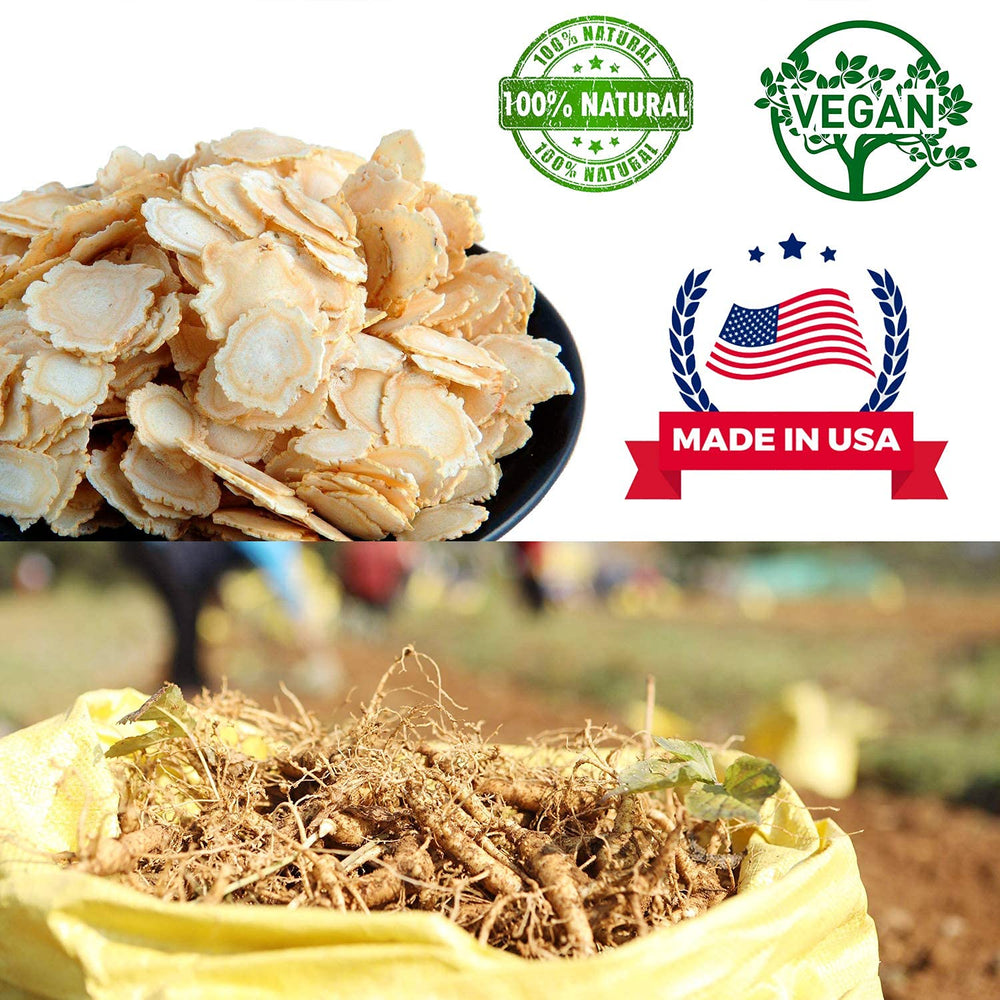 DABC OAK LAND Sliced ginseng steeped water showing infusion aroma.