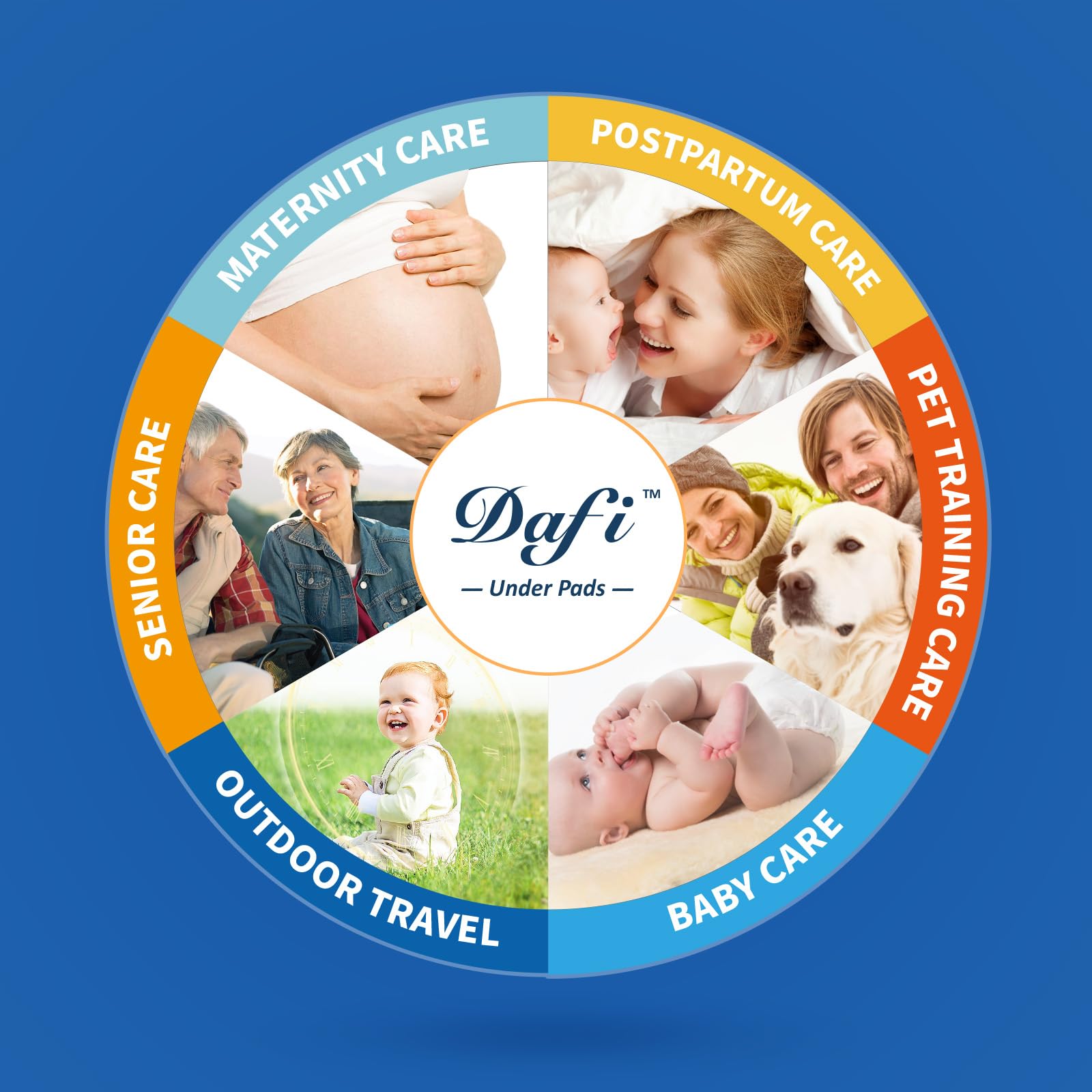 DAFI puppy training pad with odor-locking properties