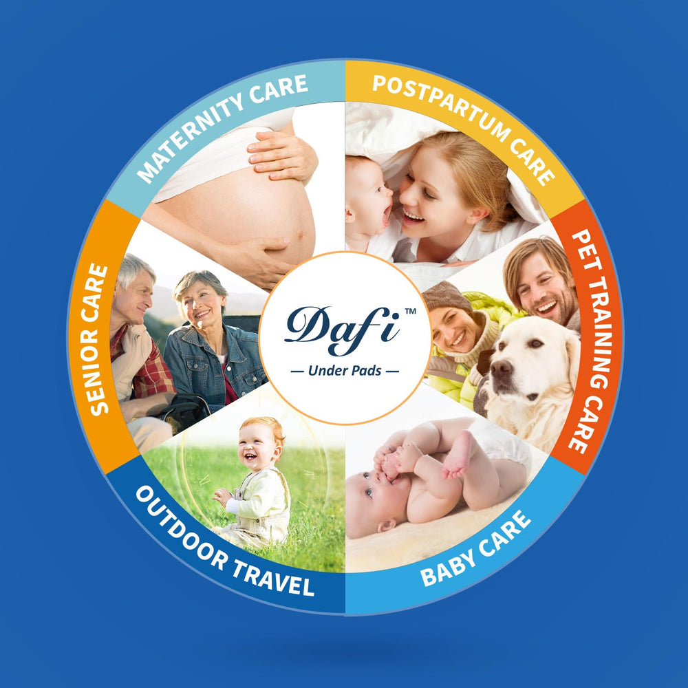 DAFI puppy training pad with odor-locking properties