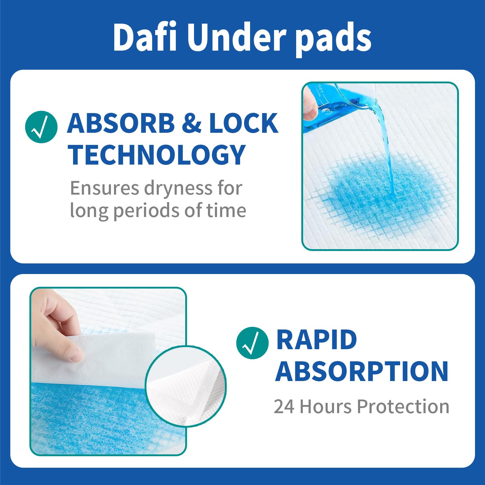 DAFI soft skin-friendly surface; gentle comfort during rest.