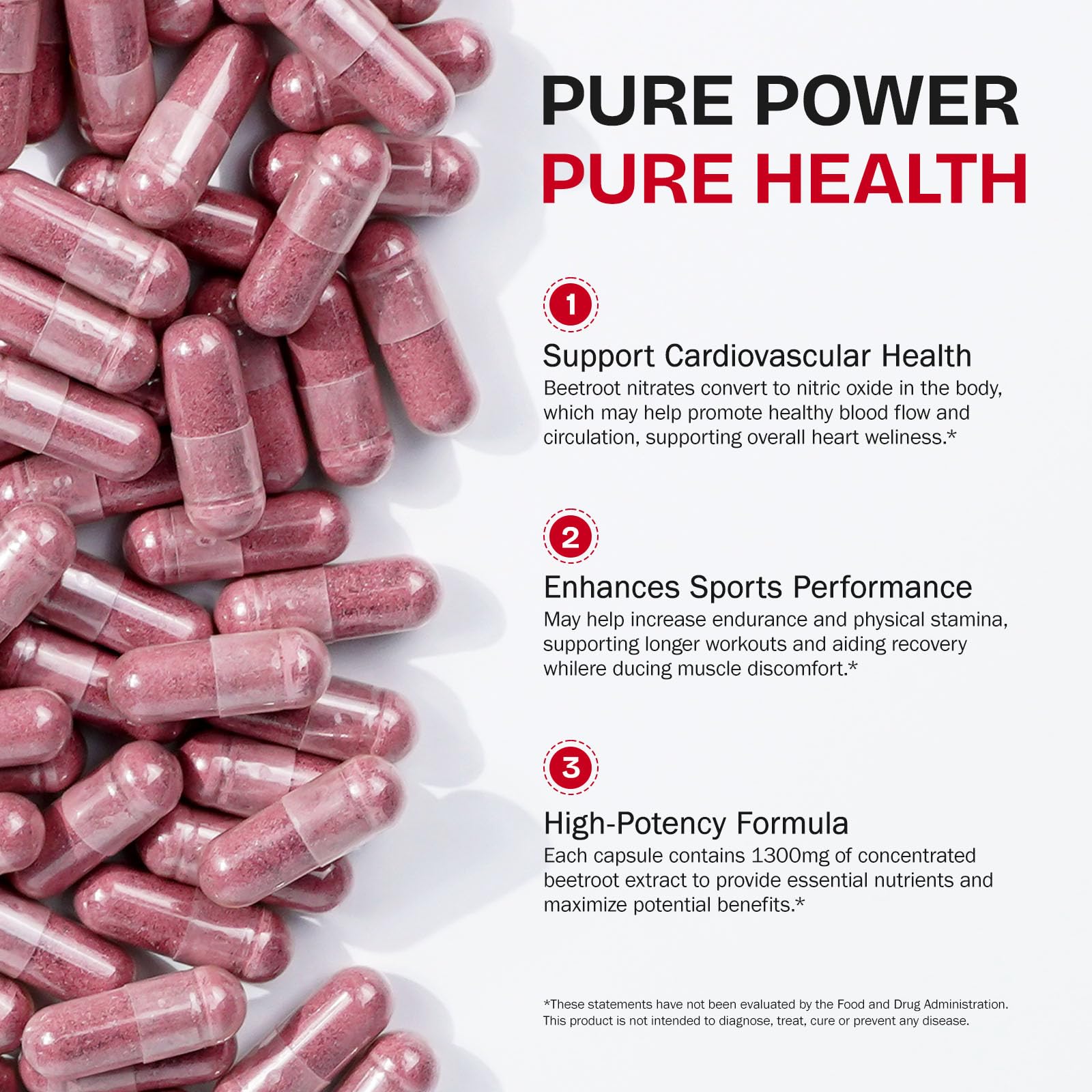 Daiasns beet root capsules—endurance support for workouts and daily energy