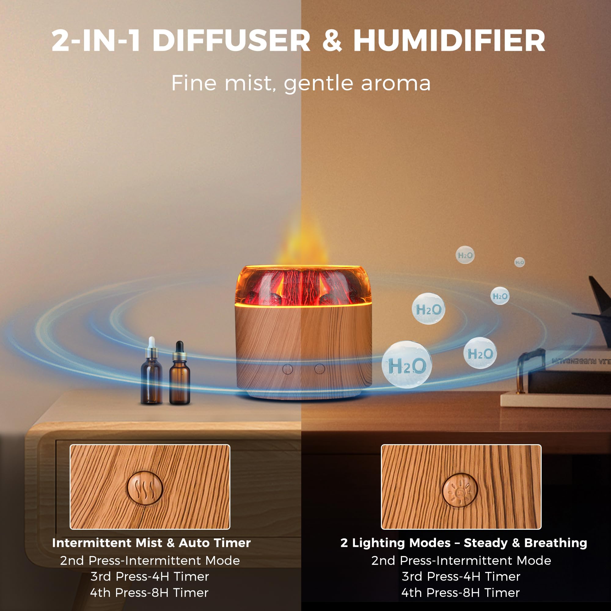 Daileeby Gift-ready BPA-free diffuser suitable as a thoughtful aroma gift