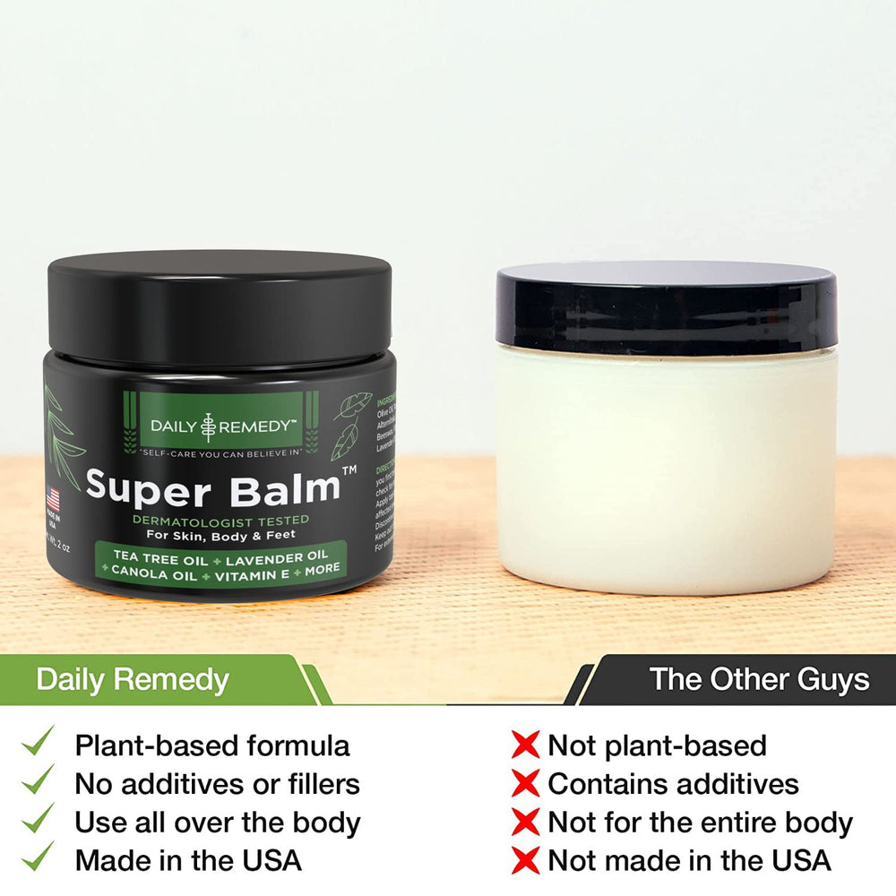Daily Remedy Tea Tree Oil Extra Strength Balm eases itching and irritation.