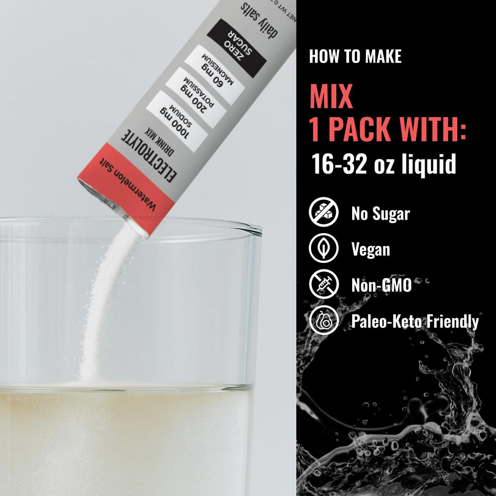 daily salts keto-friendly hydration pack for fasting days
