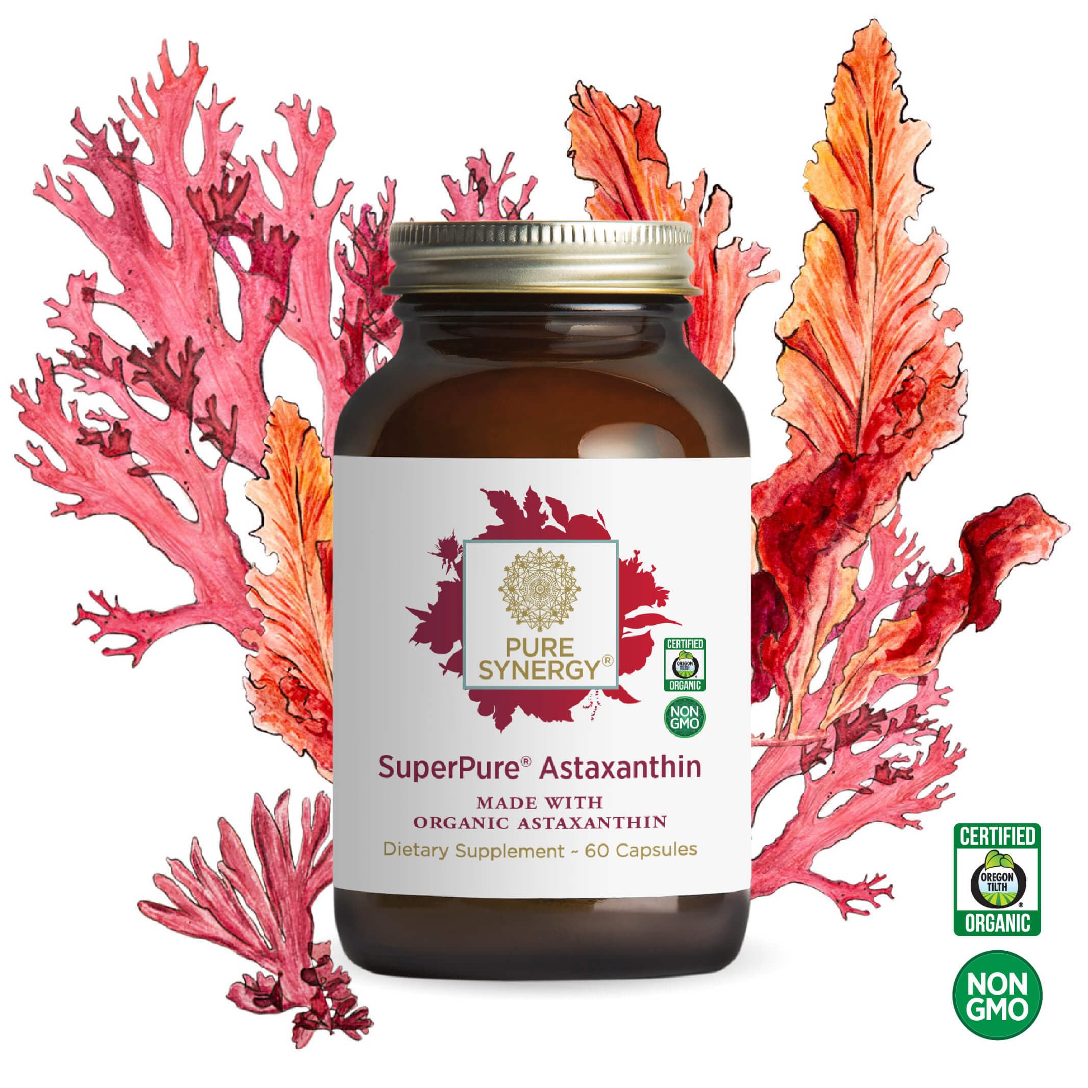 Capsules pictured with a meal to highlight daily dosing.