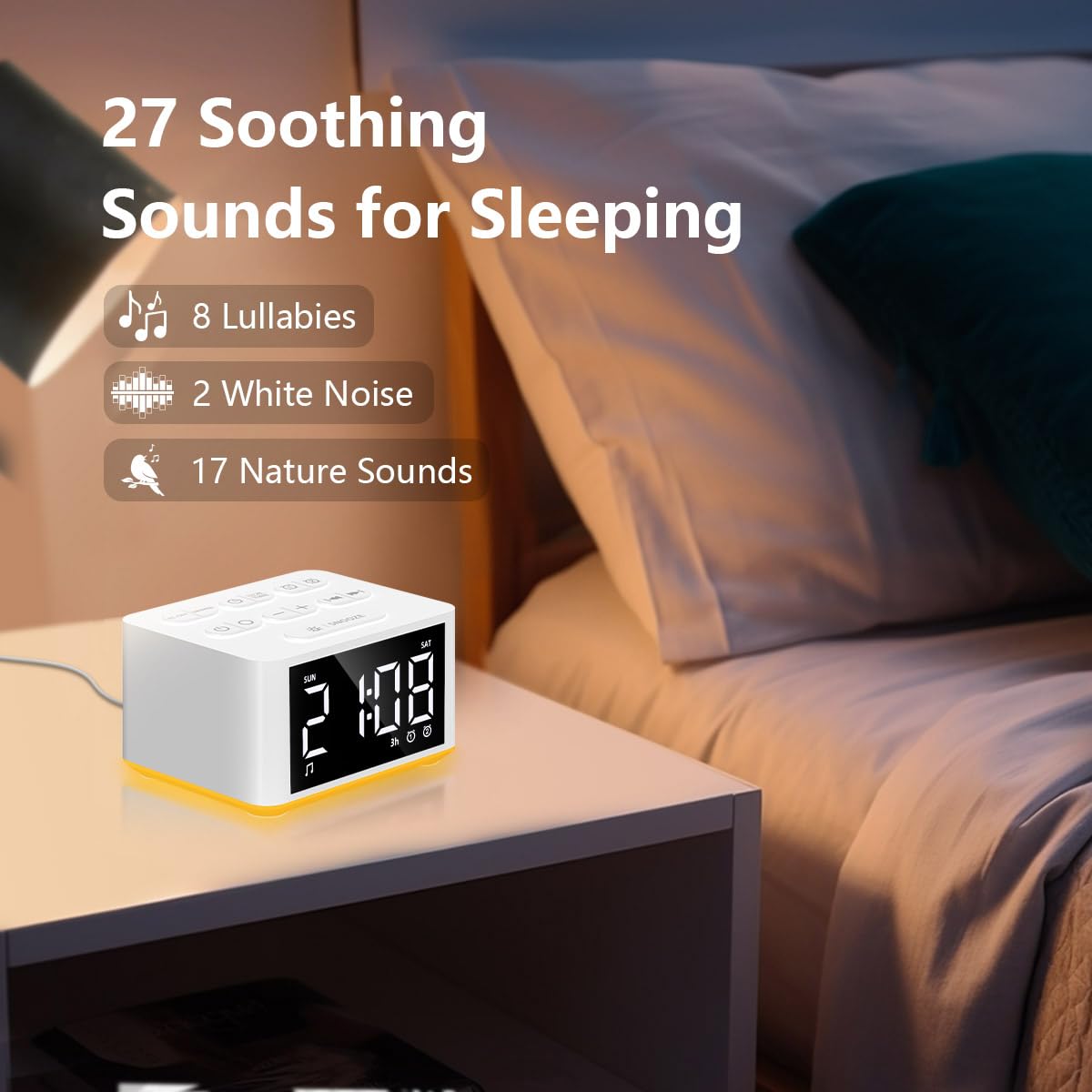 DailyBody 27 sleep sounds to block distractions and relax.