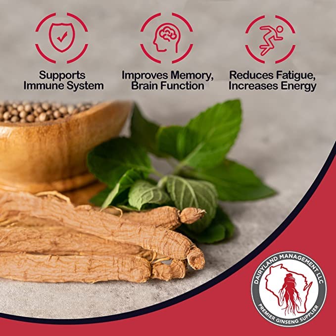 Dairyland Red Panax Ginseng powder stirred into coffee for subtle energy