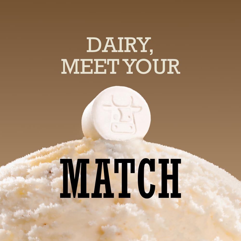 DairyPill Key Pod Max on a keychain for on-the-go dosing.